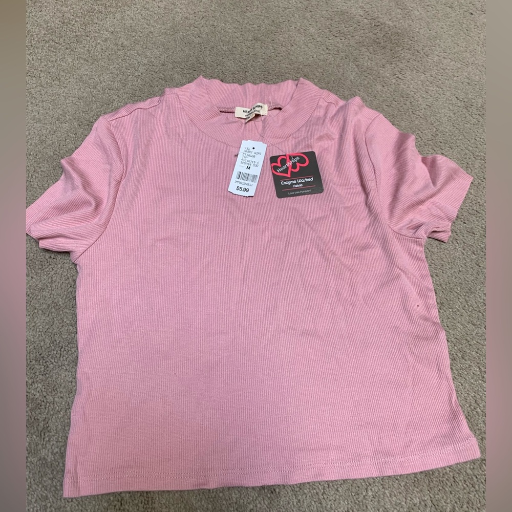 Mock neck crop top